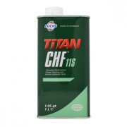 601429774 TITAN CHF 11S 1L. Olej najvyššej kvality pre posilňovače riadenia a centrálne hydraulické systémy so širokým rozsahom použitia schválené mnohými výrobcami. Farbený produkt: farba zelená. FUCHS