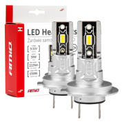 03332 LED žiarovky hlavného svietenia H7 H-mini Series AMiO (sada 2Ks) Amio